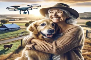 Roberts Dog Breeder Utilizes Thermal Drone in Successful Search for Lost Dog
